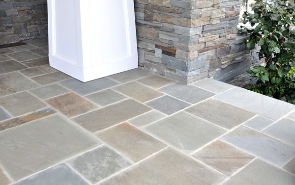 Bluestone Patterned Flagstone (Natural Cleft) - Buechel Stone - Landscape  Stone Buechel Stone